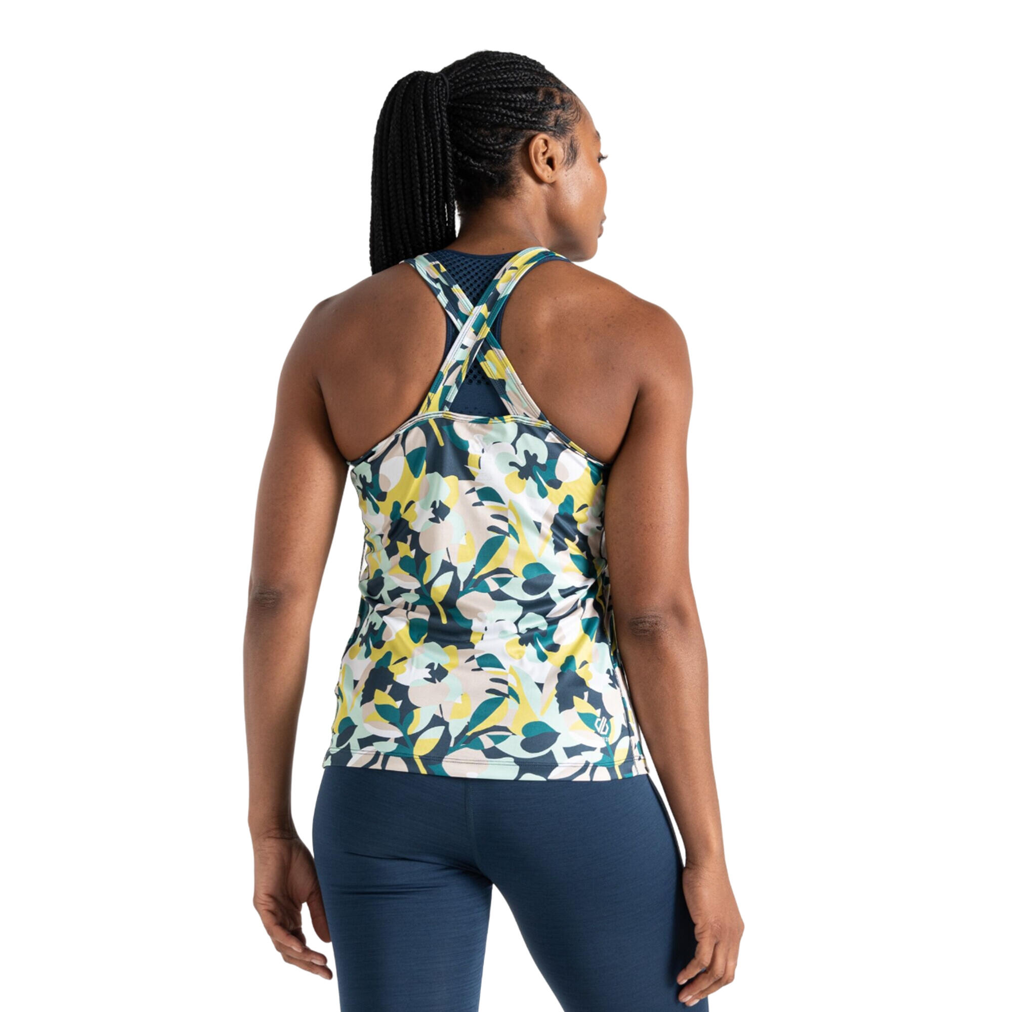 Dames Bolt Petal Tanktop (Maanlicht Denim) 2/4