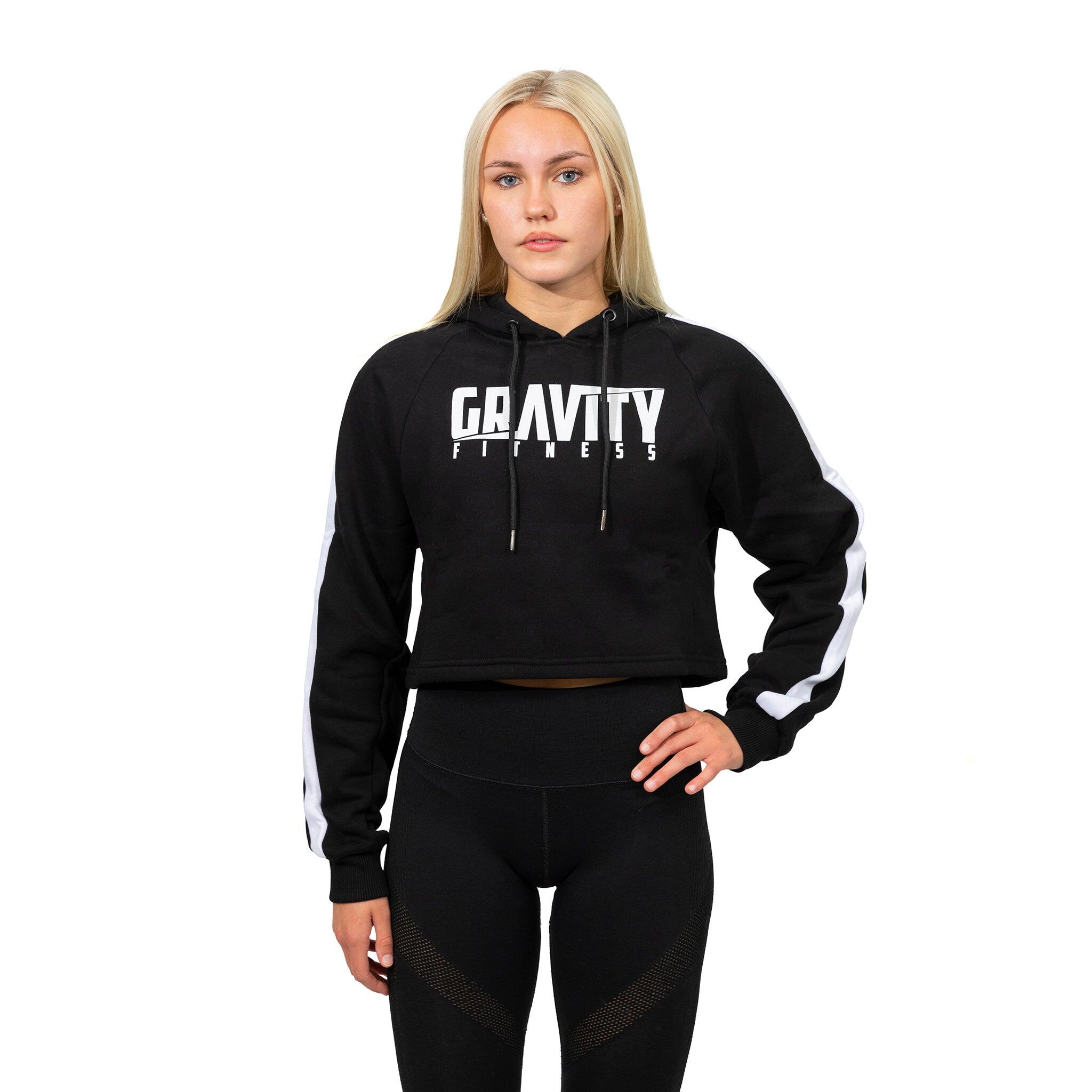GRAVITY FITNESS Gravity Fitness "LOGO" Ladies Cropped Hoodie