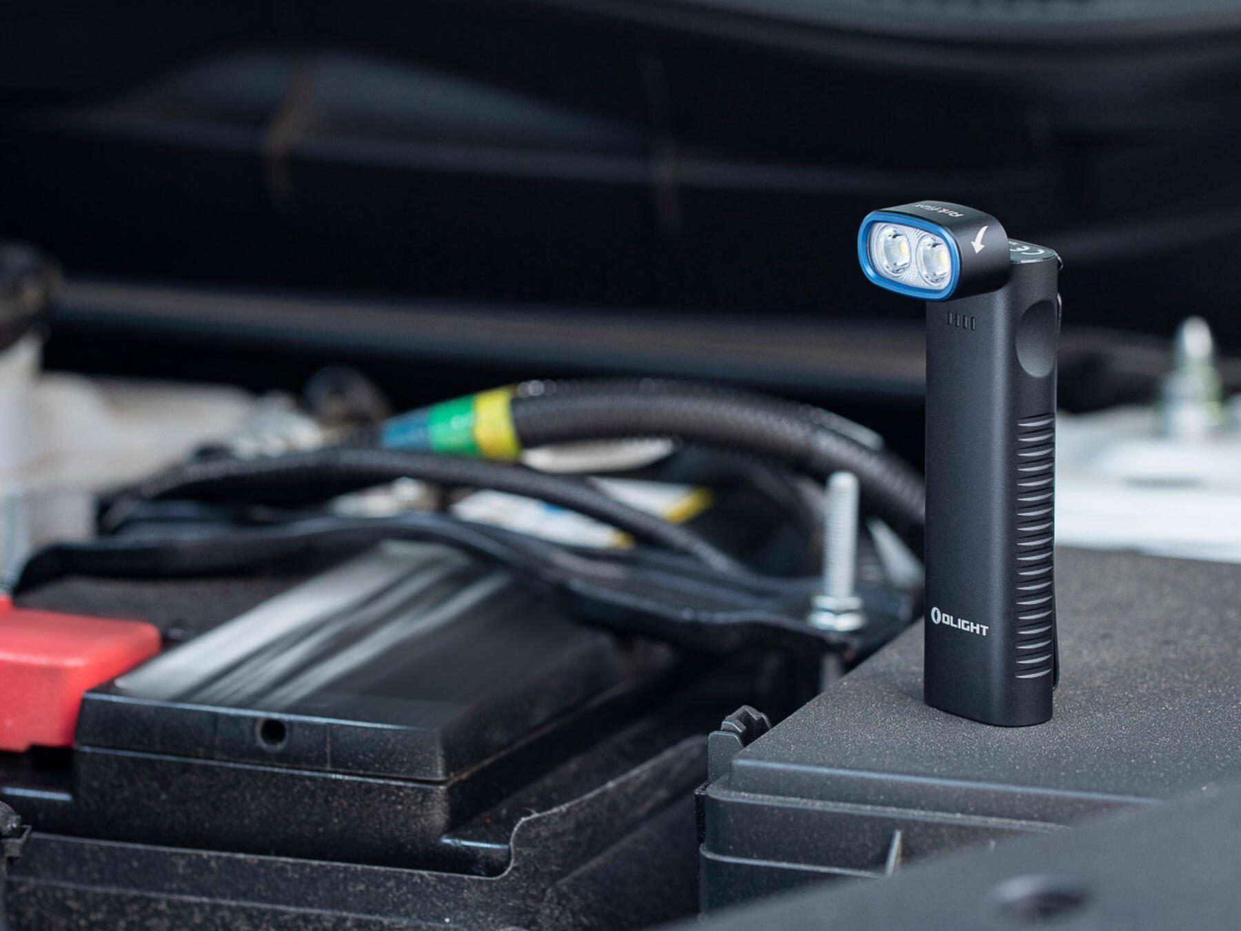Lanterna Articulada Arkflex 1000 lumens Olight Preta 7/7