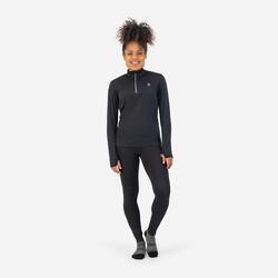 T-Shirt Manches Longues Running Femme Core Noir