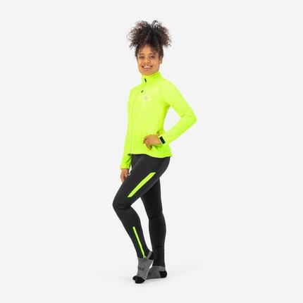Veste Coupe-Vent de Running Femme Core Noir