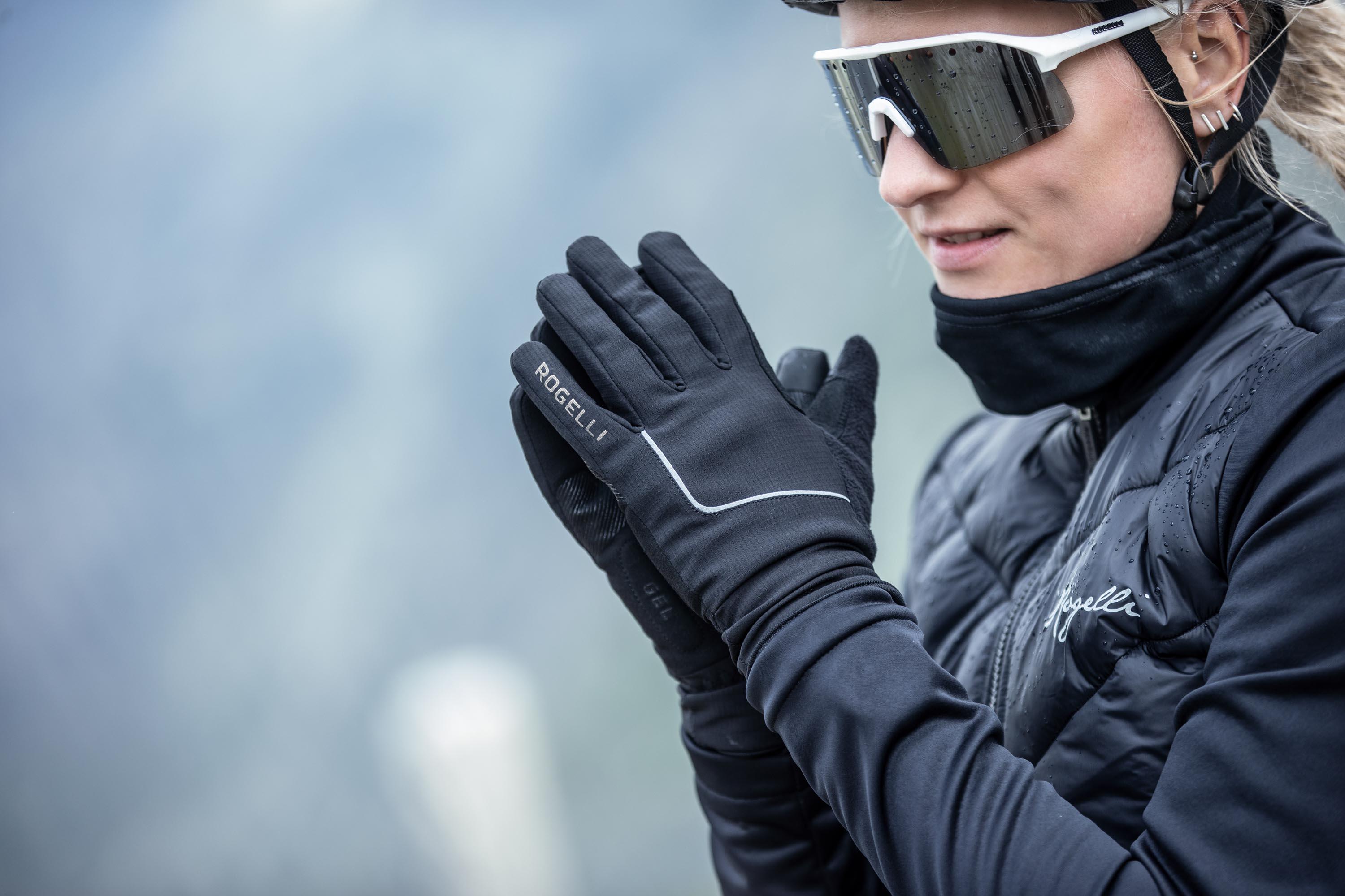 Winter-Fahrradhandschuhe Damen - Essential 4/6