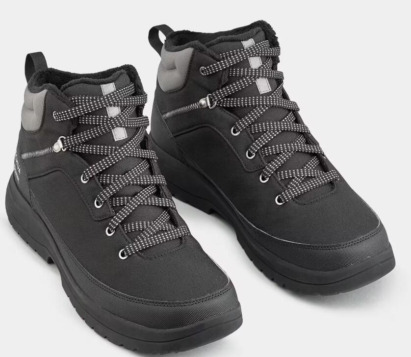 Refurbished Lightly Used Men s warm and waterproof hiking boots SH100 Mid