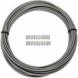 Câble de frein Jagwire Workshop 5mm CGX-SL-Lube 10 m-Titanium