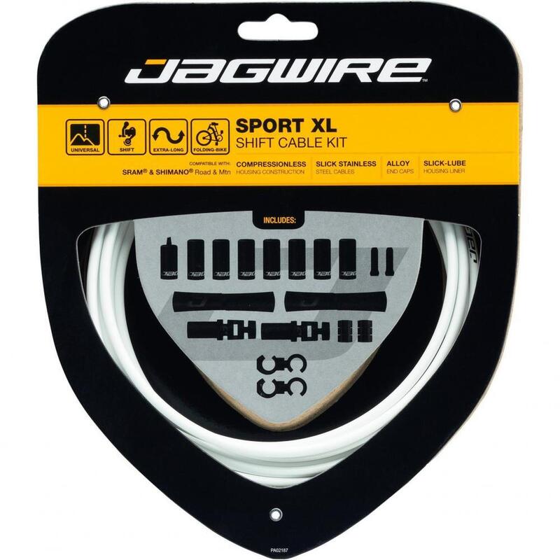 Kit câble de dérailleur Jagwire Sport XL