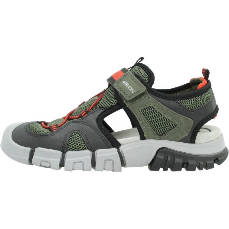 Sandały GEOX J SANDAL DYNOMIX BOY Zielony