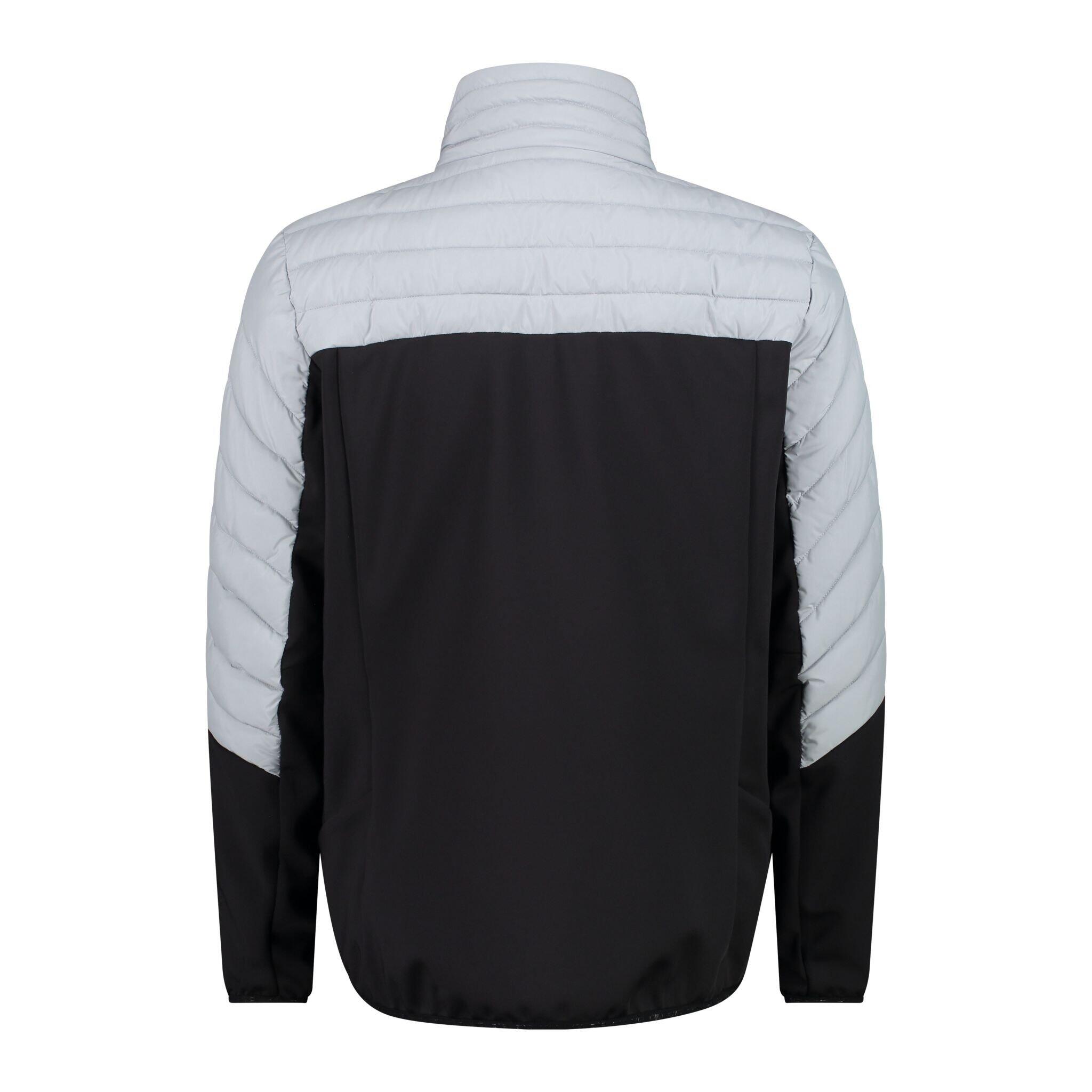 Chaquetas Outdoor Hombre - CMP Mountain Hybrid Jacket - Alu 3/3