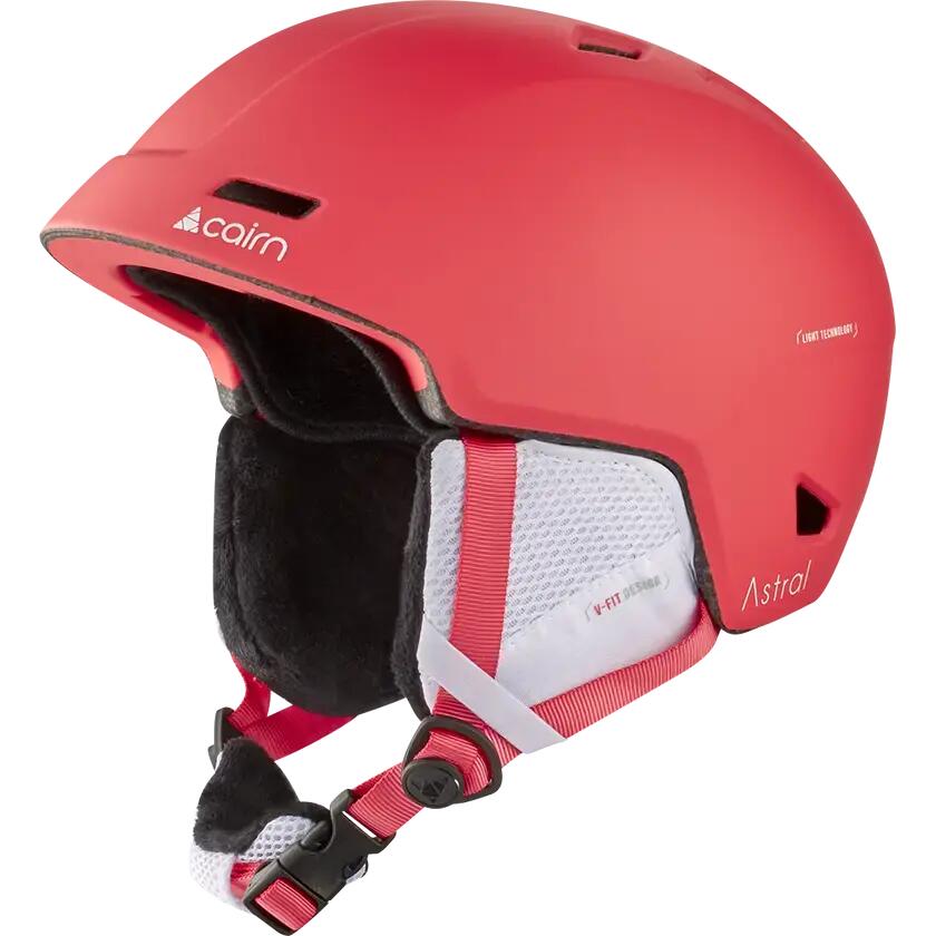 Cairn Astral Red Ski Helmet for Men & Women