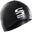 Casca de inot Seac - SILICONE AD, Negru