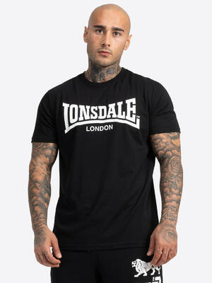 Lonsdale heren-t-shirt. regular fit dubbelpak sussex