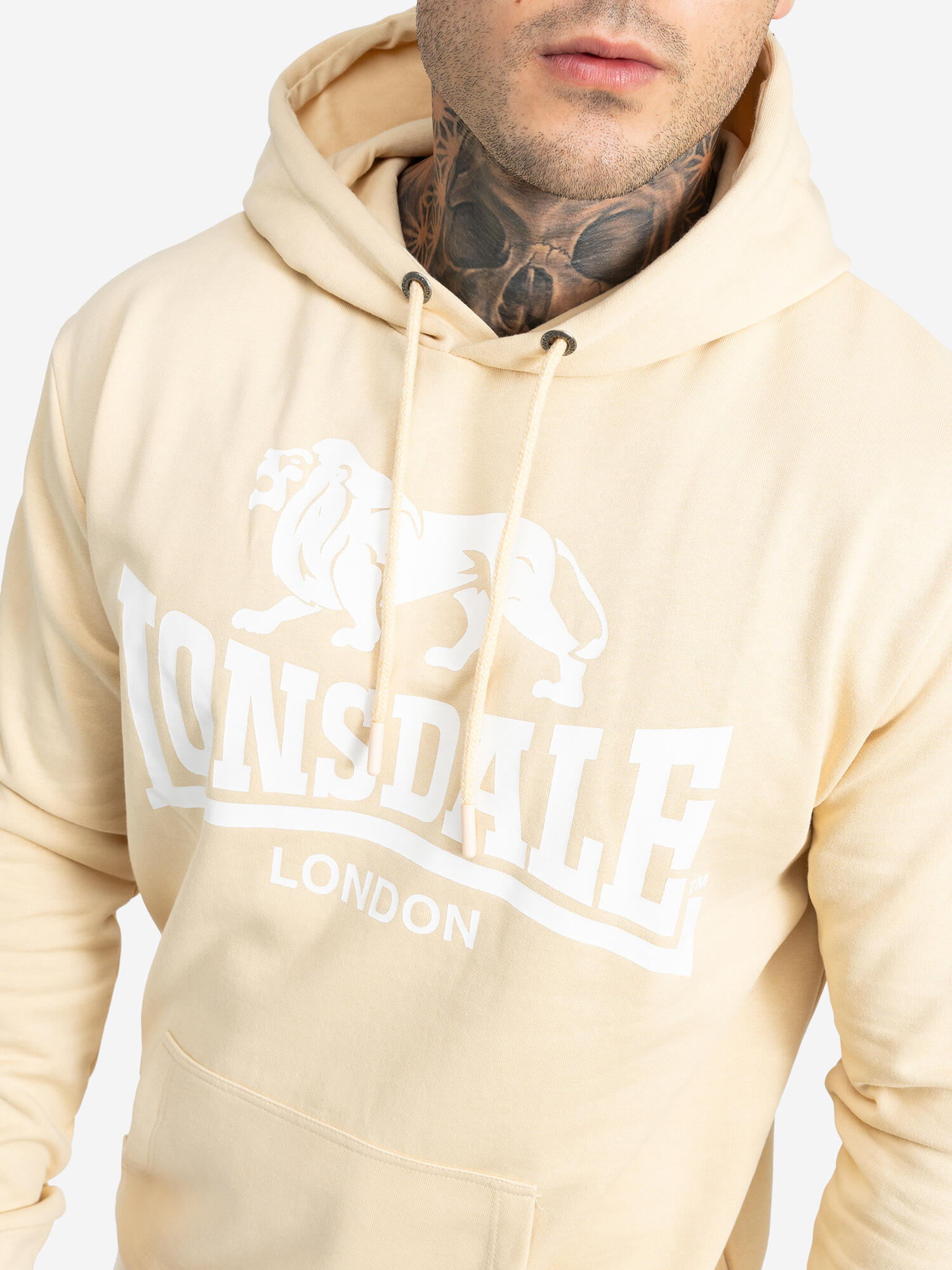 Felpa con cappuccio Lonsdale Sherborne 6/6