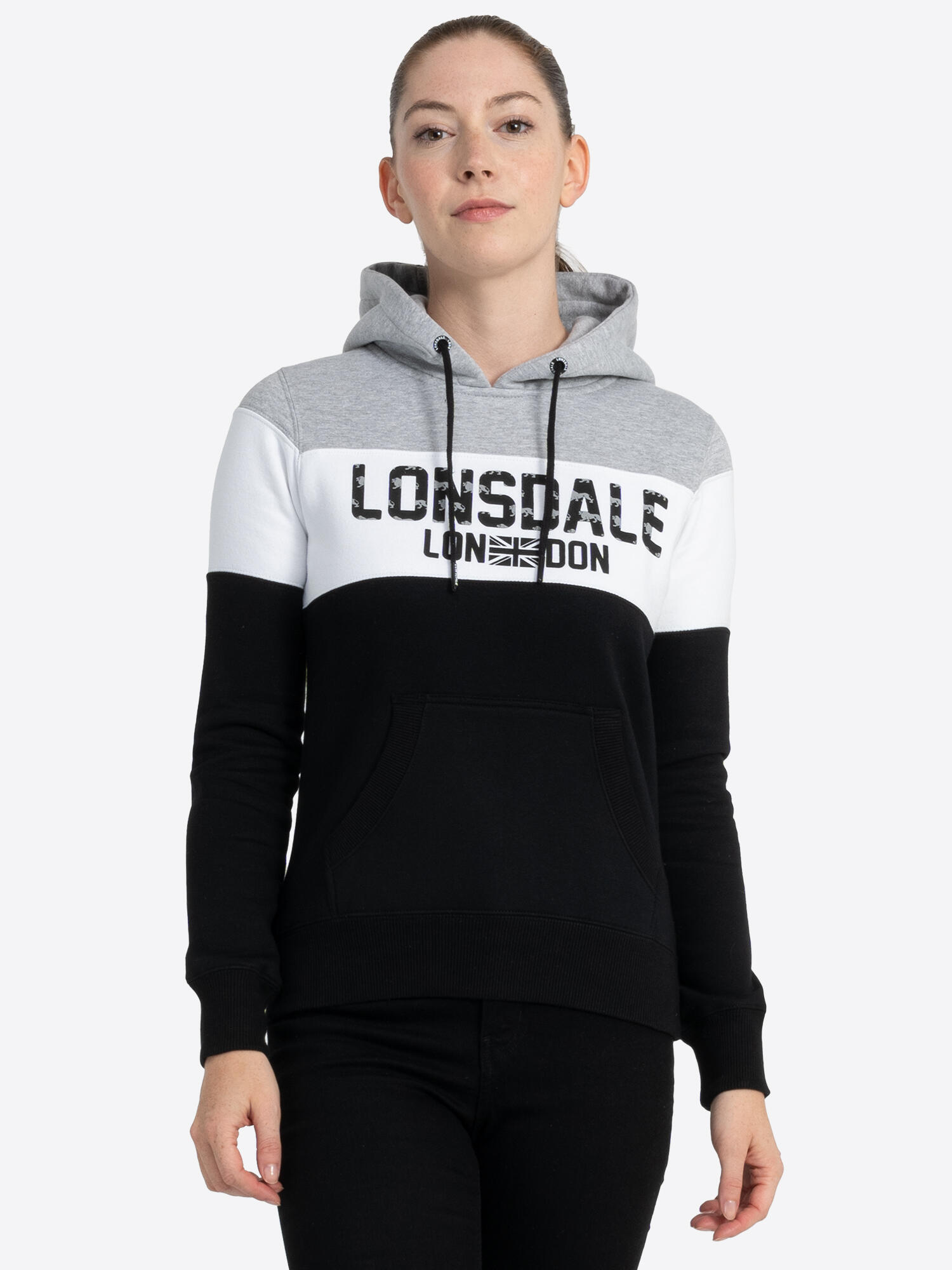 LONSDALE Felpa da donna con cappuccio Lonsdale Penbryn