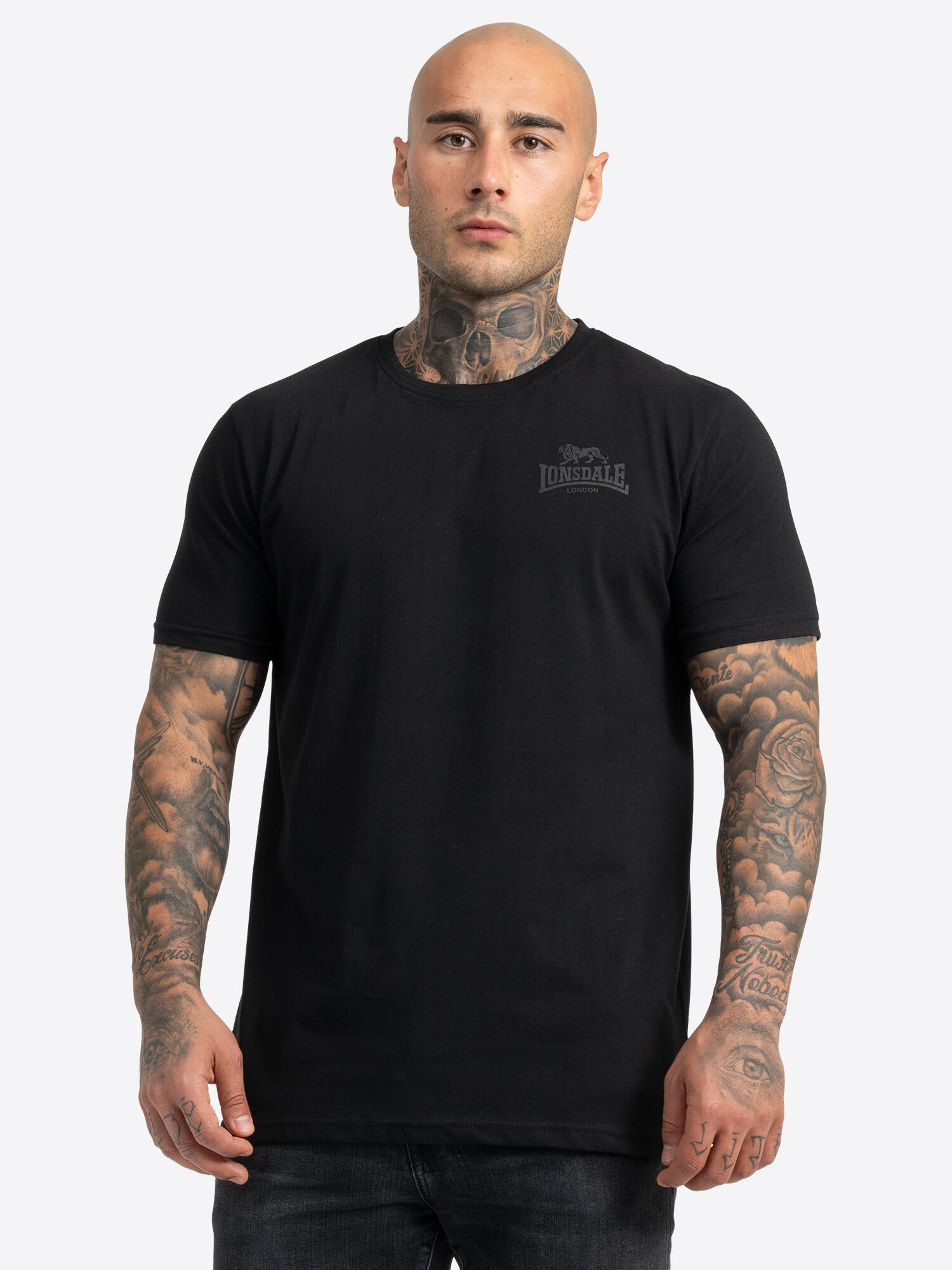 LONSDALE Herren T-Shirt normale Passform Doppelpack BLAIRMORE 6/7