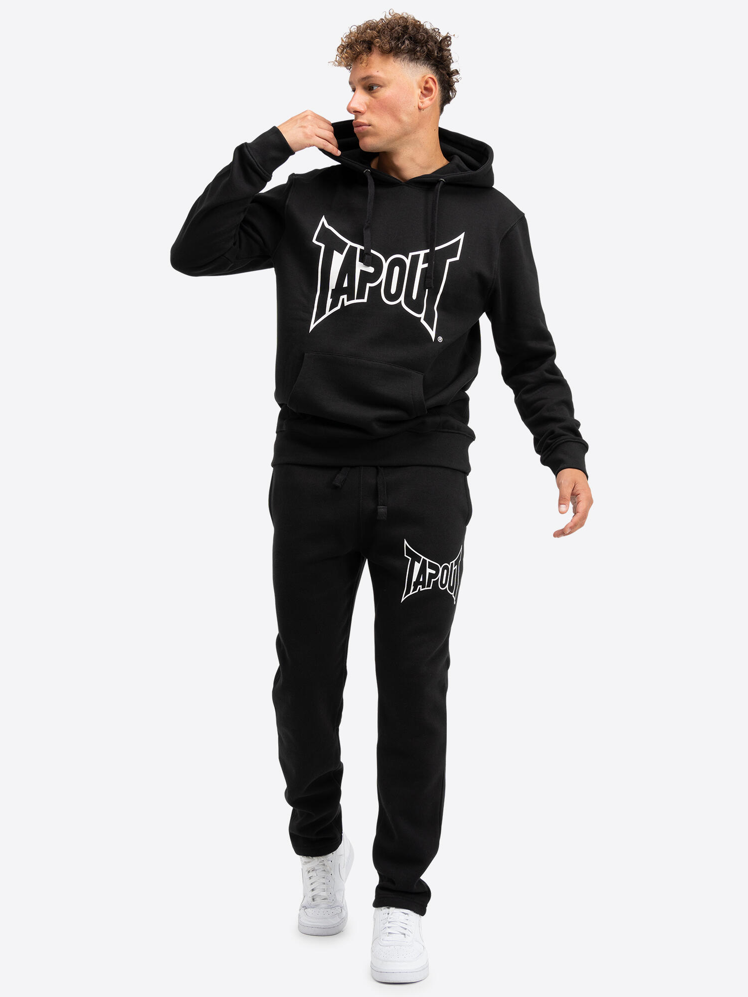 TAPOUT Herren Kapuzensweatshirt normale Passform LIFESTYLE BASIC HOODIE 4/6