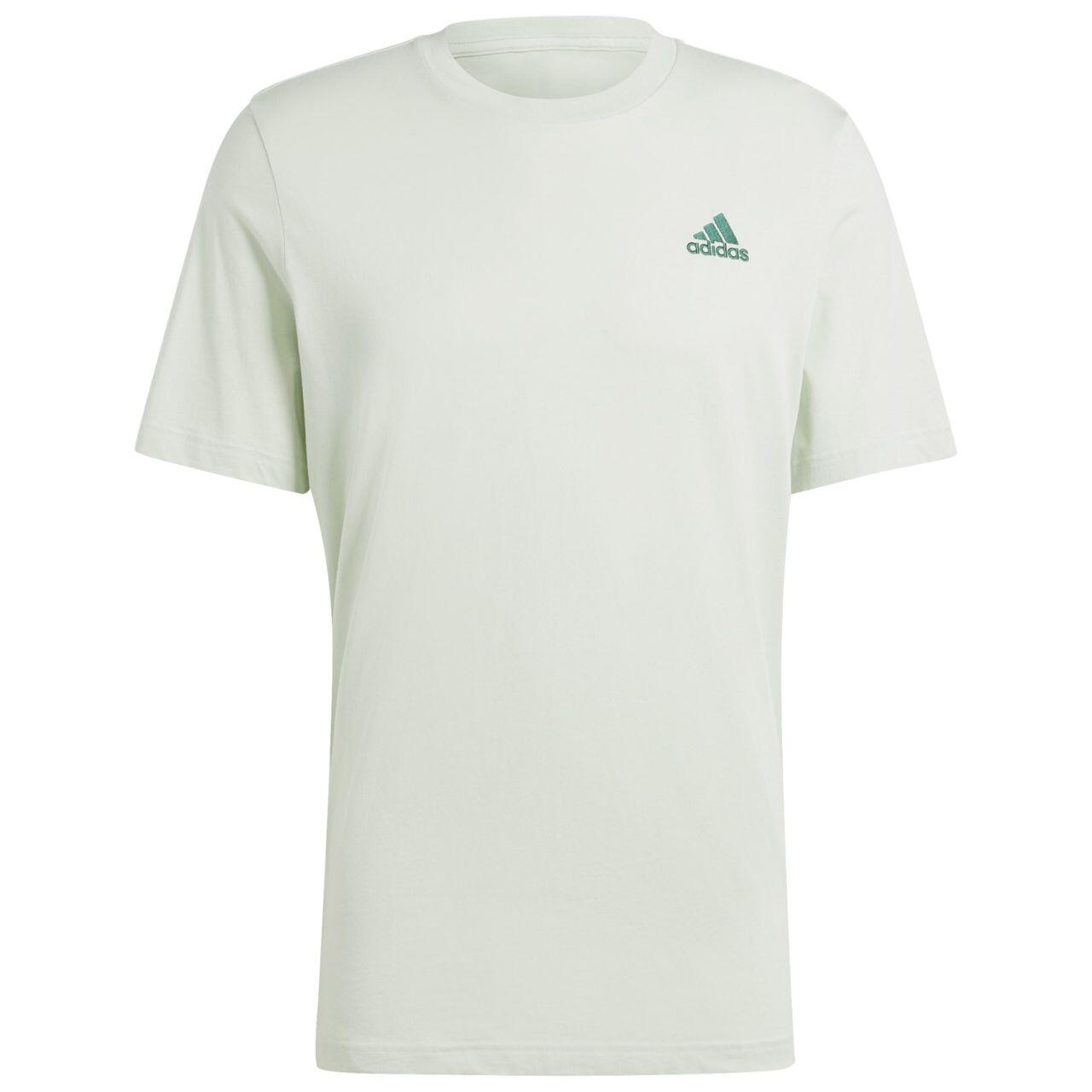 T-shirt adidas Essentials homme - 100% coton, logo brodé 2/5