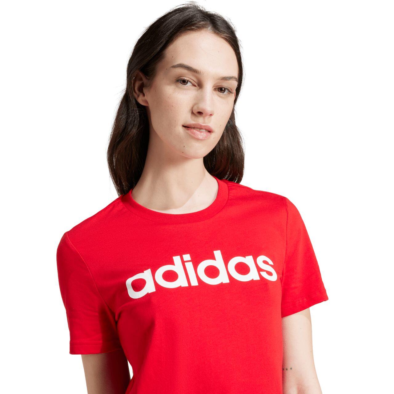 ADIDAS Loungewear Essentials camisola mulher slim, 100% algodão 5/6