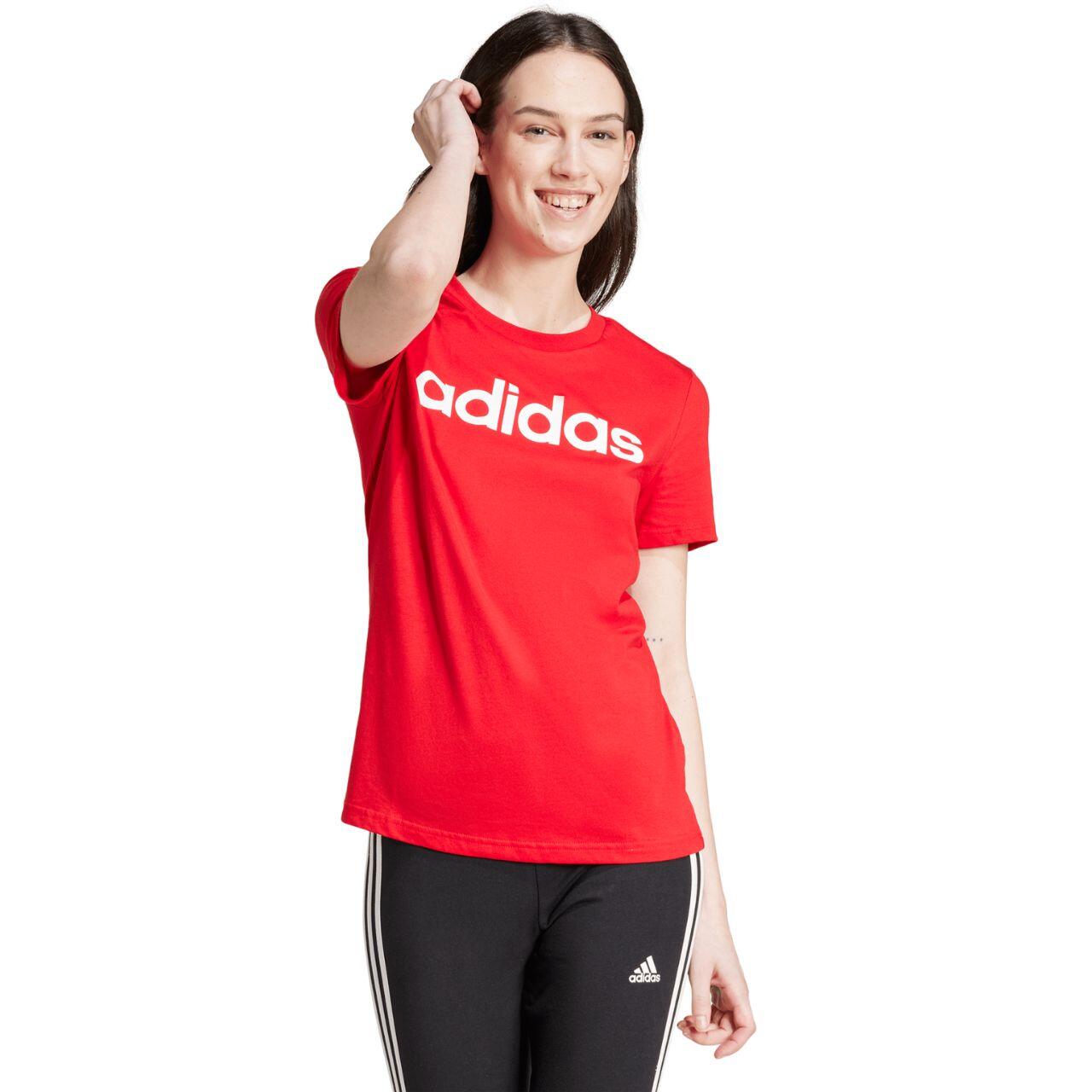 ADIDAS Loungewear Essentials camisola mulher slim, 100% algodão 4/6