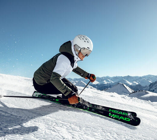 Ski Et Snowboards Unisexe - HEAD Supershape E-Magnum  SW - Black/Green 5/5
