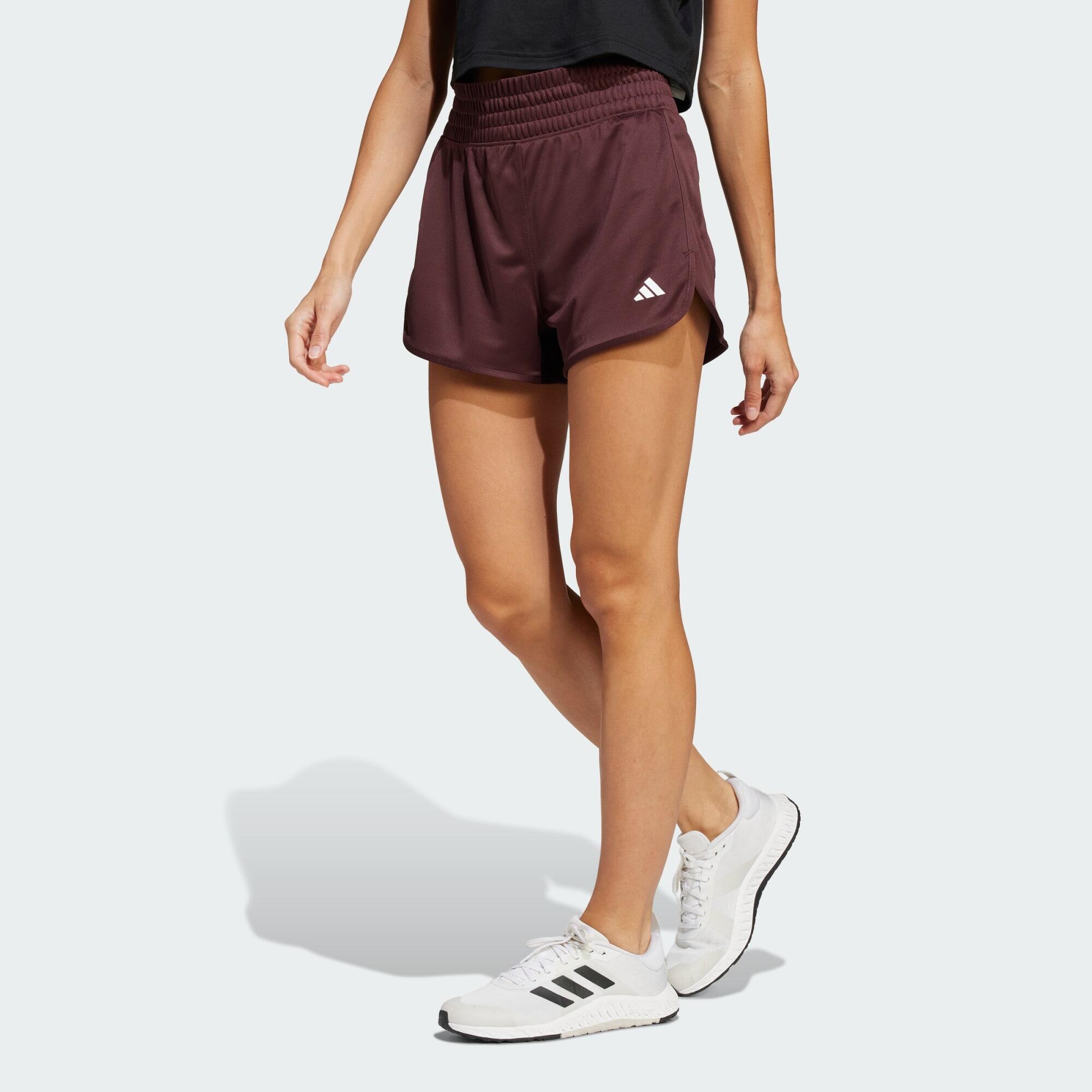 ADIDAS Pacer Essentials Knit High-Rise Shorts