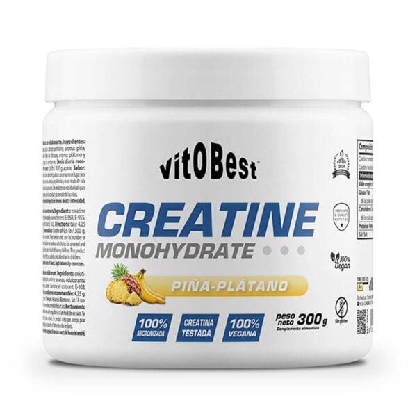 Vitobest - Creatine Monohydrate - 300g Platano Et Ananas De Vitobest - Créatine - Taille Unique - Decathlon