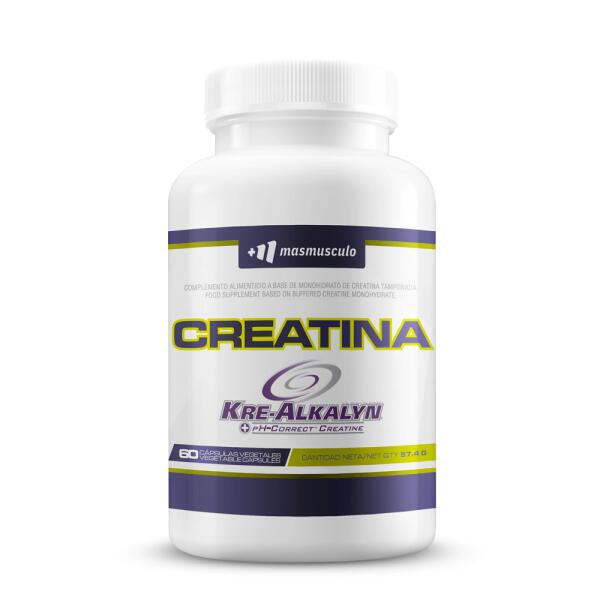 Creatine kre-alkalyn 1500mg - 60 vegetable capsules de mm supplements