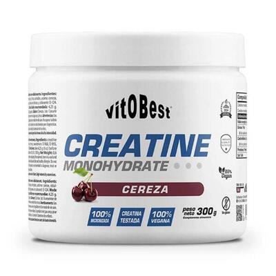 Creatine monohydraat - 300g aardbei vitobest
