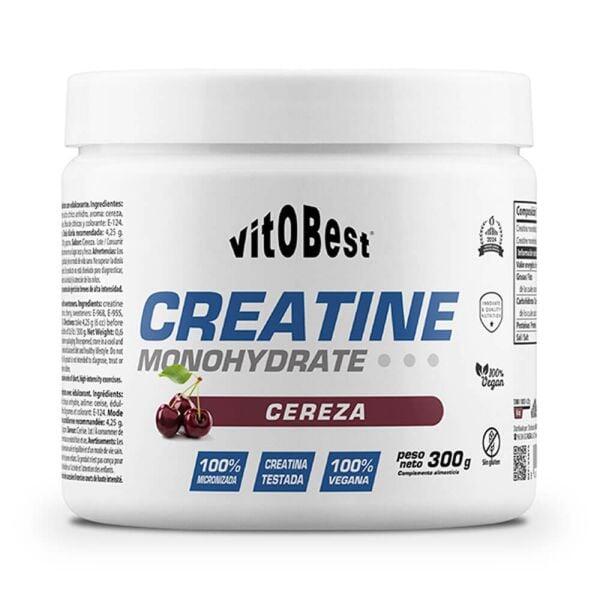 Vitobest - Creatine Monohydrate - 300g Cerise De Vitobest - Créatine - Taille Unique - Decathlon