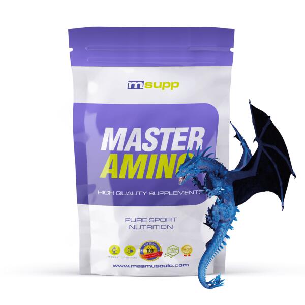 Mmsupplements - Master Amino - 800g Dragon Bleu De Masmusculo Supplements - Eaa - Taille Unique - Decathlon