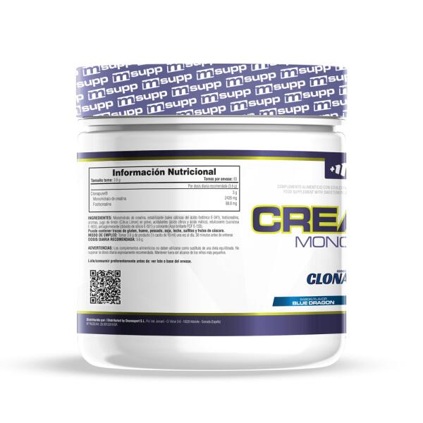 Creatina Monohidrato Clonapure® - 300g Blue Dragon MASMUSCULO 2/6