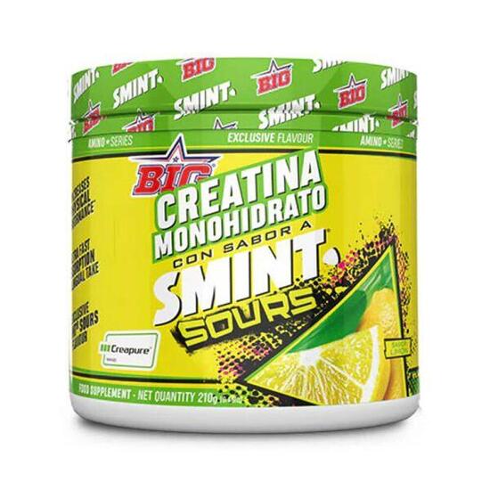 Creatina monoidrato (Creapure®) Smint Sours - 210 g Limone BIG