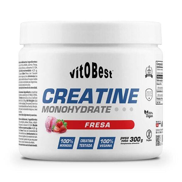 Vitobest - Creatine Monohydrate - 300g Fraise De Vitobest - Créatine - Taille Unique - Decathlon