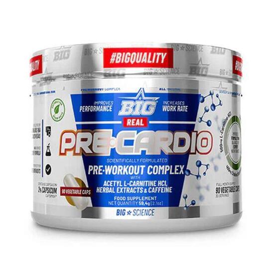 Real pre-cardio - 90 capsules de BIG