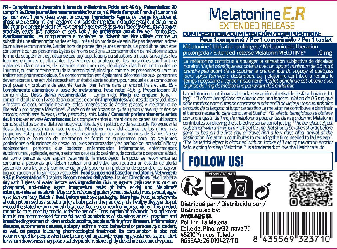 Melatonina E.R. - 90 Compresse IO.Genix 2/3