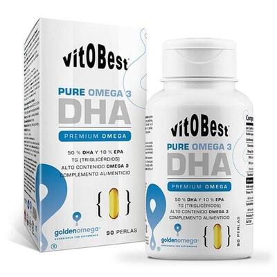 Pure omega 3 dha - 90 softgels vitobest