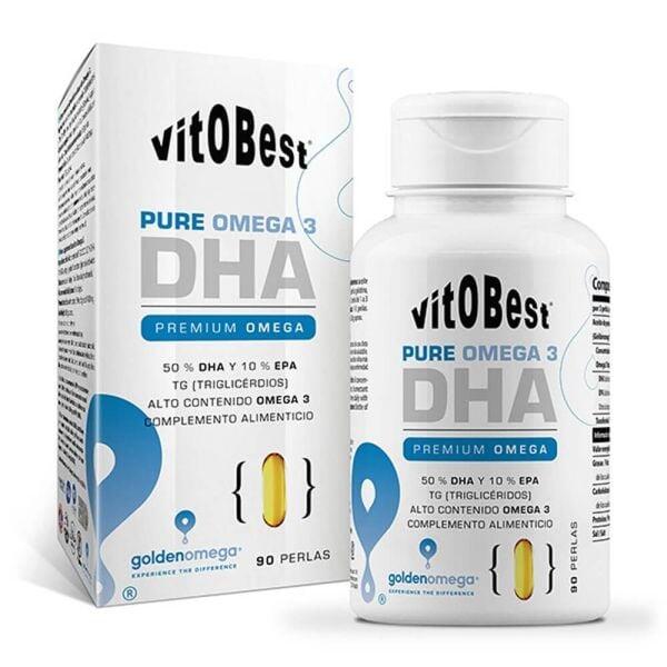 Vitobest - Pure Omega 3 Dha - 90 Softgels De Vitobest - Omega 3 - Taille Unique - Decathlon