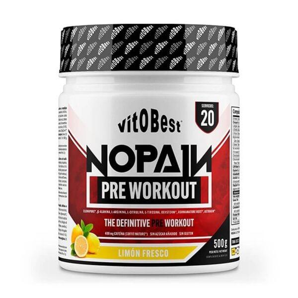 Nopain pre workout - 500g Limão da VitoBest PROMOÇÃO                      3 cores disponíveis
 39,87€ 44,30€ -10%    * 19/05/2025 até rutura de stock  Preço por quantidade 79,74€kg VITOBEST Nopain pre workout - 500g Limão da VitoBestVendido e expedido por: FitnessZone    
