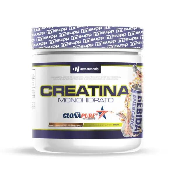 Creatine Monohydrate Clonapure® - 300g MASMUSCULO Energy Drink