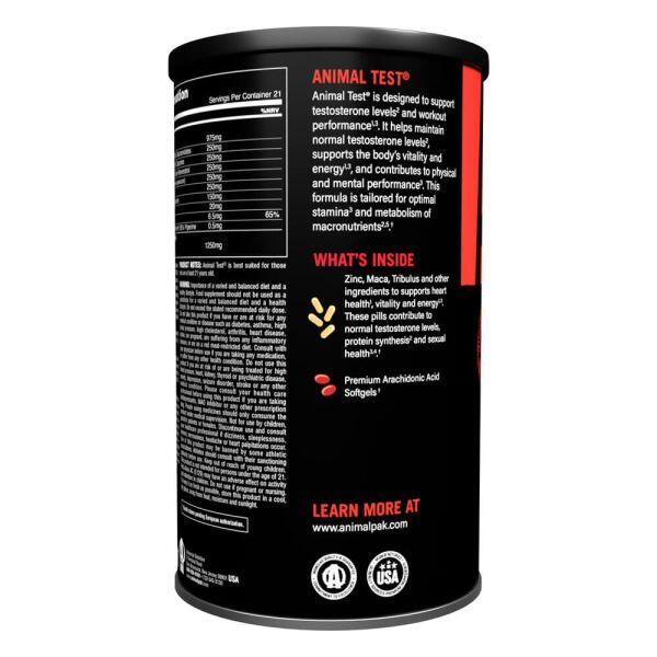 Animal Test, 21 paks de Animal 3/4