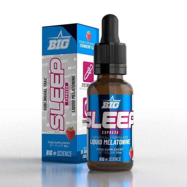 Sleep express (liquid melatonine) - 30ml Morango da BIG Exclusivo Online      16,99€  Preço por quantidade 566,34€kg BIG Sleep express (liquid melatonine) - 30ml Morango da BIGVendido e expedido por: FitnessZone    