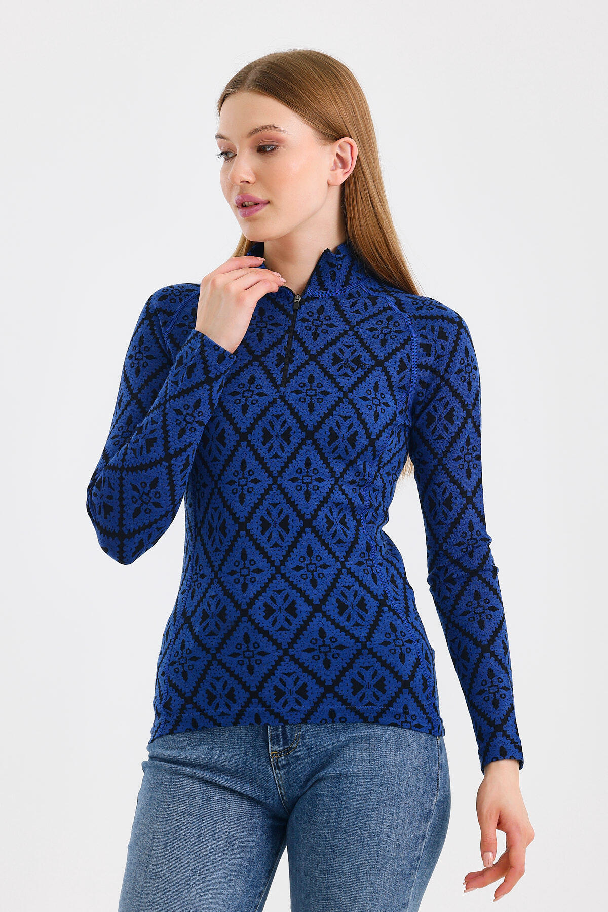 Venus - Koszulka termoaktywna z długim rękawem 100% wełna merino (230 g/m²) 6/7