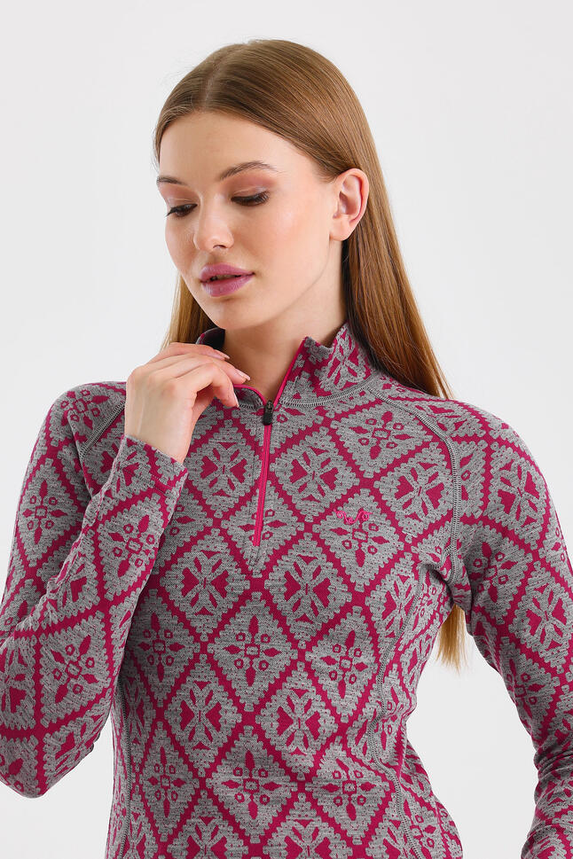 Bluza termoaktywna Woolona Venus z Długim Rękawem 100% Merino