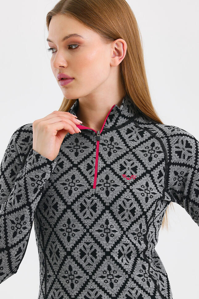 Bluza termoaktywna Woolona Venus z Długim Rękawem 100% Merino