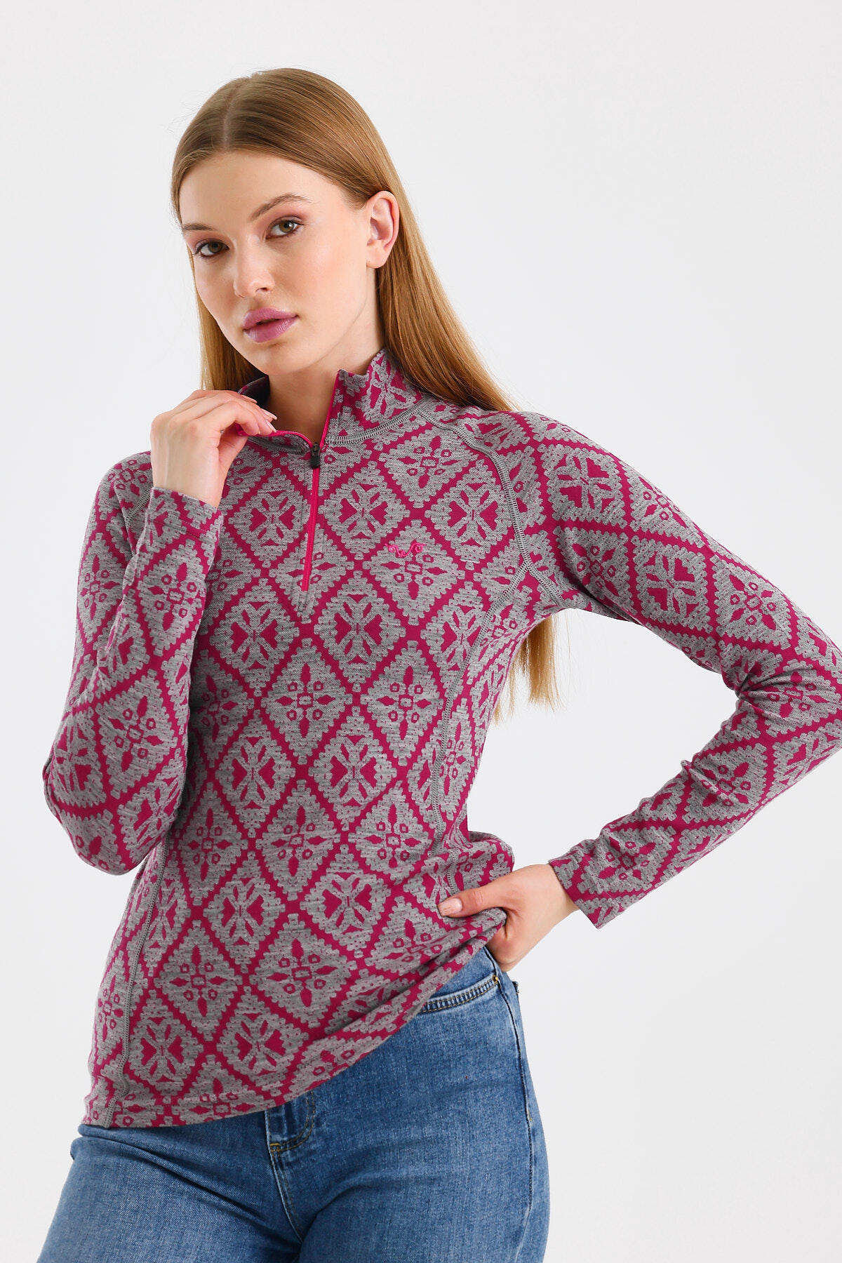 Venus - Koszulka termoaktywna z długim rękawem 100% wełna merino (230 g/m²) 5/7