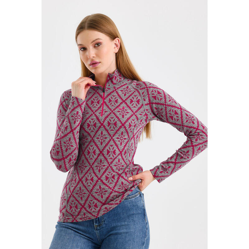 Bluza termoaktywna Woolona Venus z Długim Rękawem 100% Merino