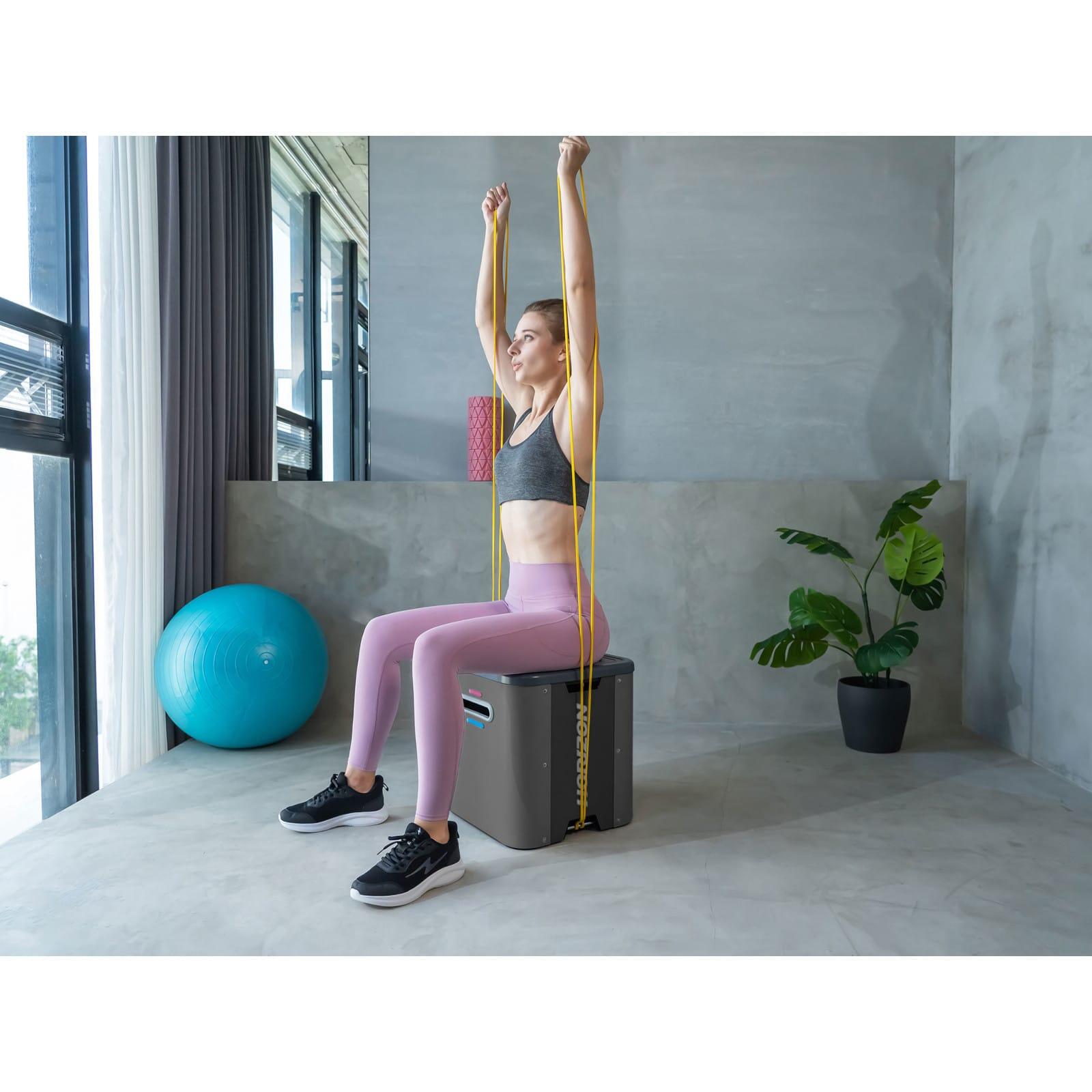 Horizon fitness Cube Ensemble compact avec accessoires & stockage intégré 6/8