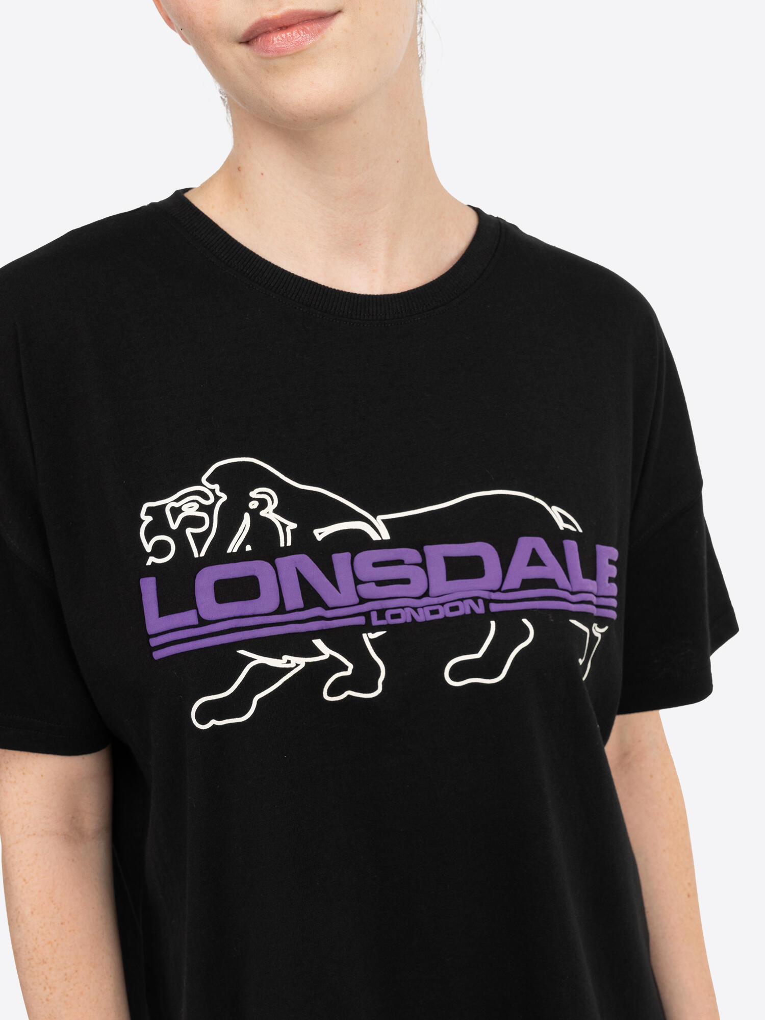 Camiseta oversize de mujer Lonsdale Cullaloe 6/6
