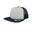 Casquette Trucker SNAP 90S Adulte (Blanc / Bleu Marine)