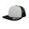 Casquette Trucker SNAP 90S Adulte (Blanc / Noir)