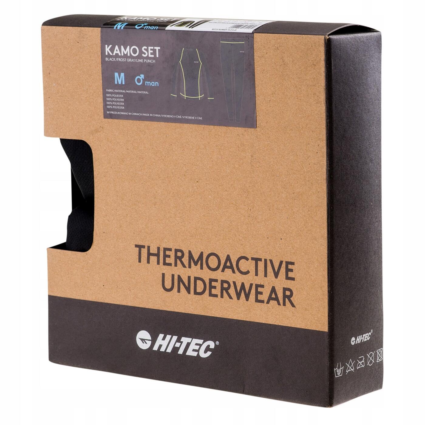 Bielizna termoaktywna dla mężczyzn HI-TEC spodnie + bluza KAMO 4/5