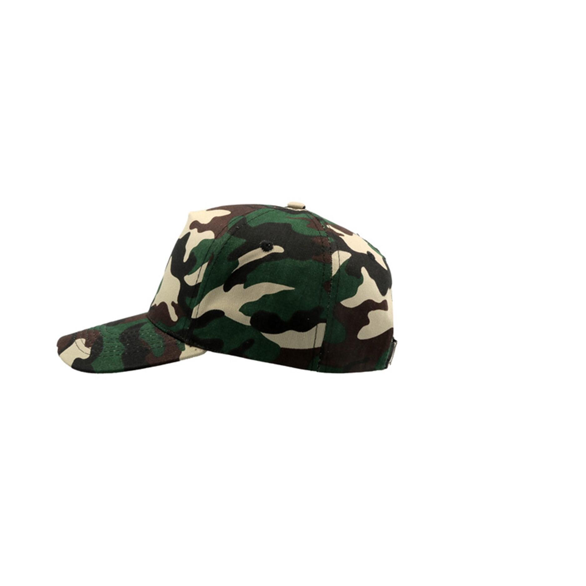 Start 5 Panel Cap (Pack of 2) (Camouflage) 4/5